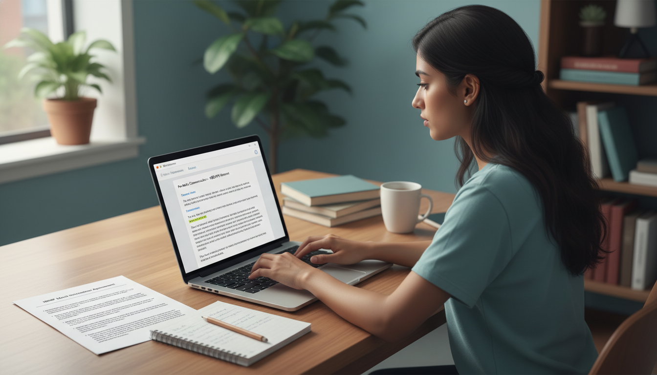 International medical graduate writing a professional email about residency pre-match communication - IMG residency guide for