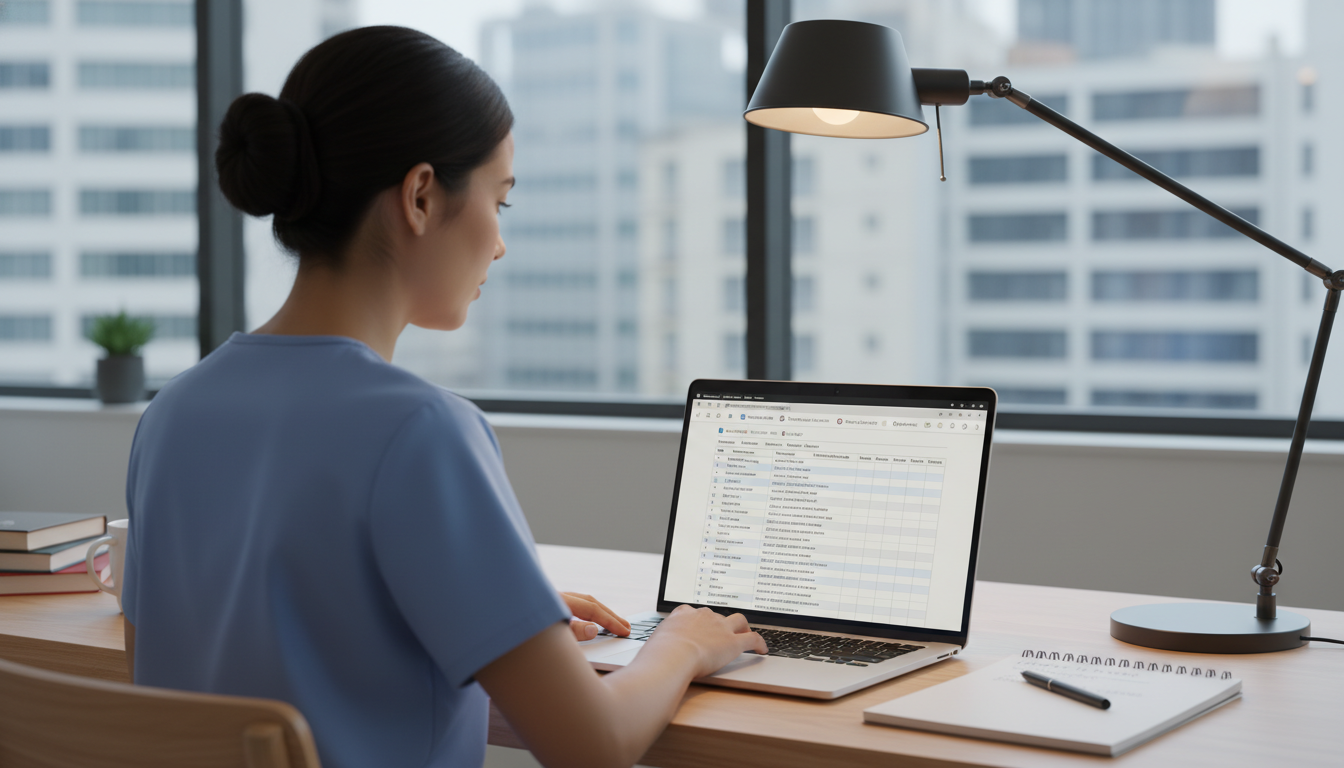 Resident using online databases to research OB GYN programs Resident using online databases to research OB GYN programs - IMG residency guide for How to Research Programs for Internatio