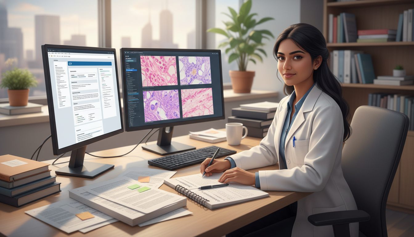 Pathology resident organizing CV and research documents Pathology resident organizing CV and research documents - IMG residency guide for CV Building for International Medical Gradu