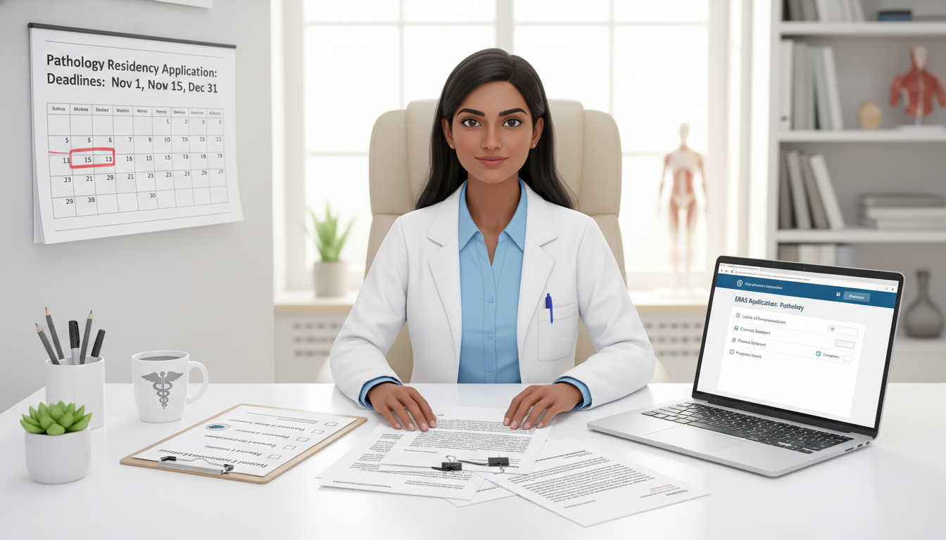 IMG organizing pathology residency recommendation letters and application timeline - IMG residency guide for Letters of Recom