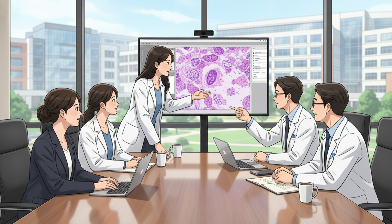 Pathology residents discussing program culture and training environment - IMG residency guide for Questions to Ask Programs f