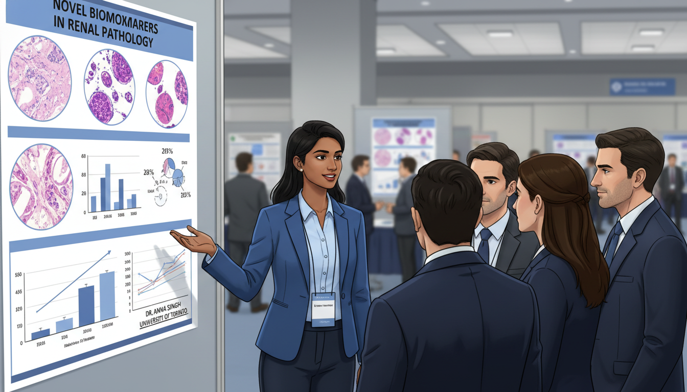 IMG presenting pathology research at a conference IMG presenting pathology research at a conference - IMG residency guide for Research Profile Building for International Medic
