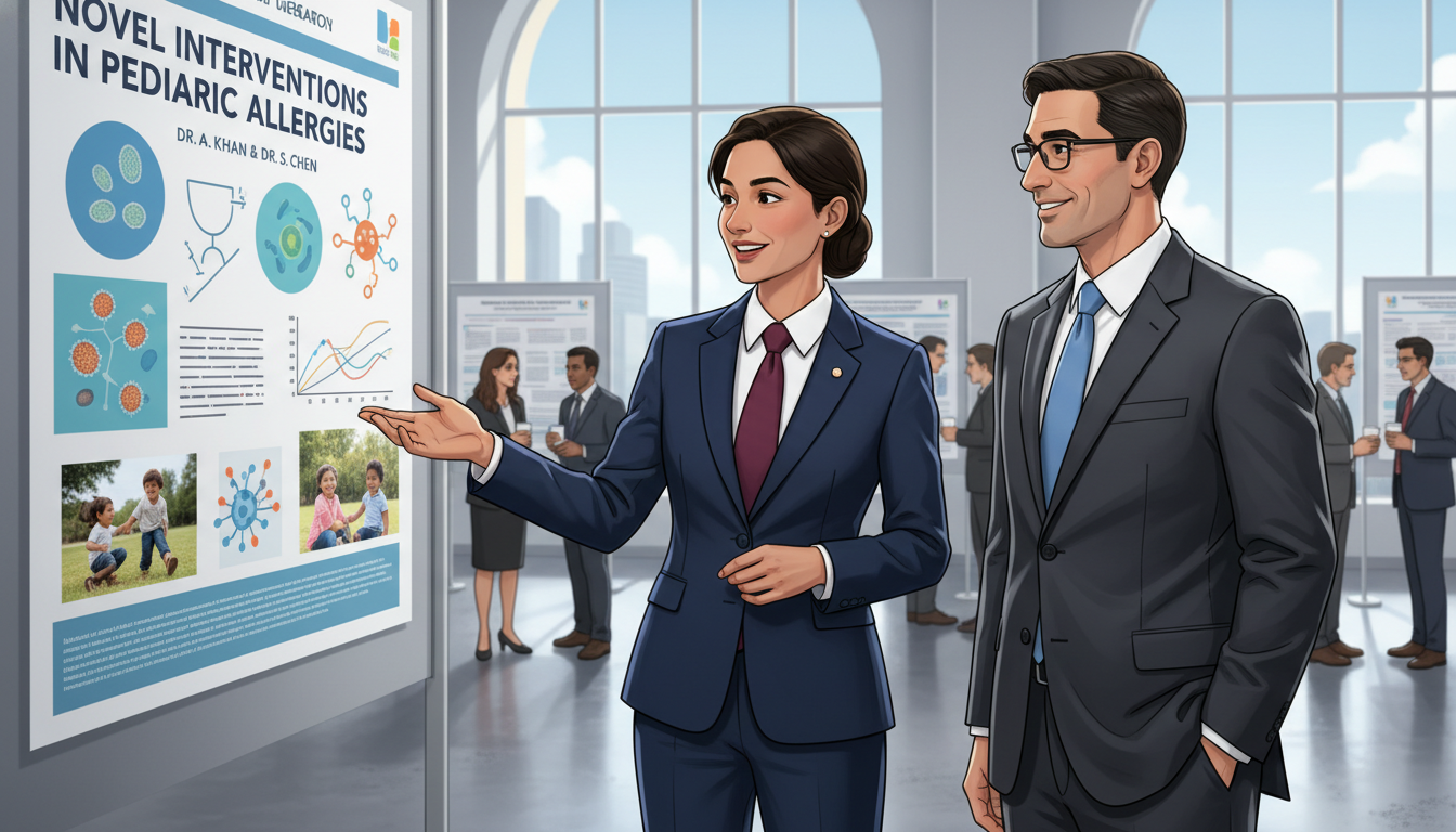 International medical graduate preparing pediatric research poster International medical graduate preparing pediatric research poster - IMG residency guide for CV Building for International Me