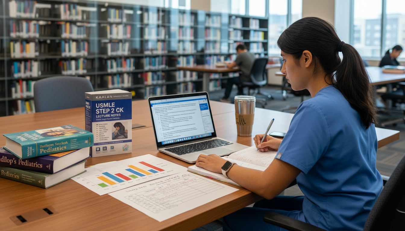International medical graduate studying for Step 2 CK pediatrics content - IMG residency guide for Step Score Strategy for In