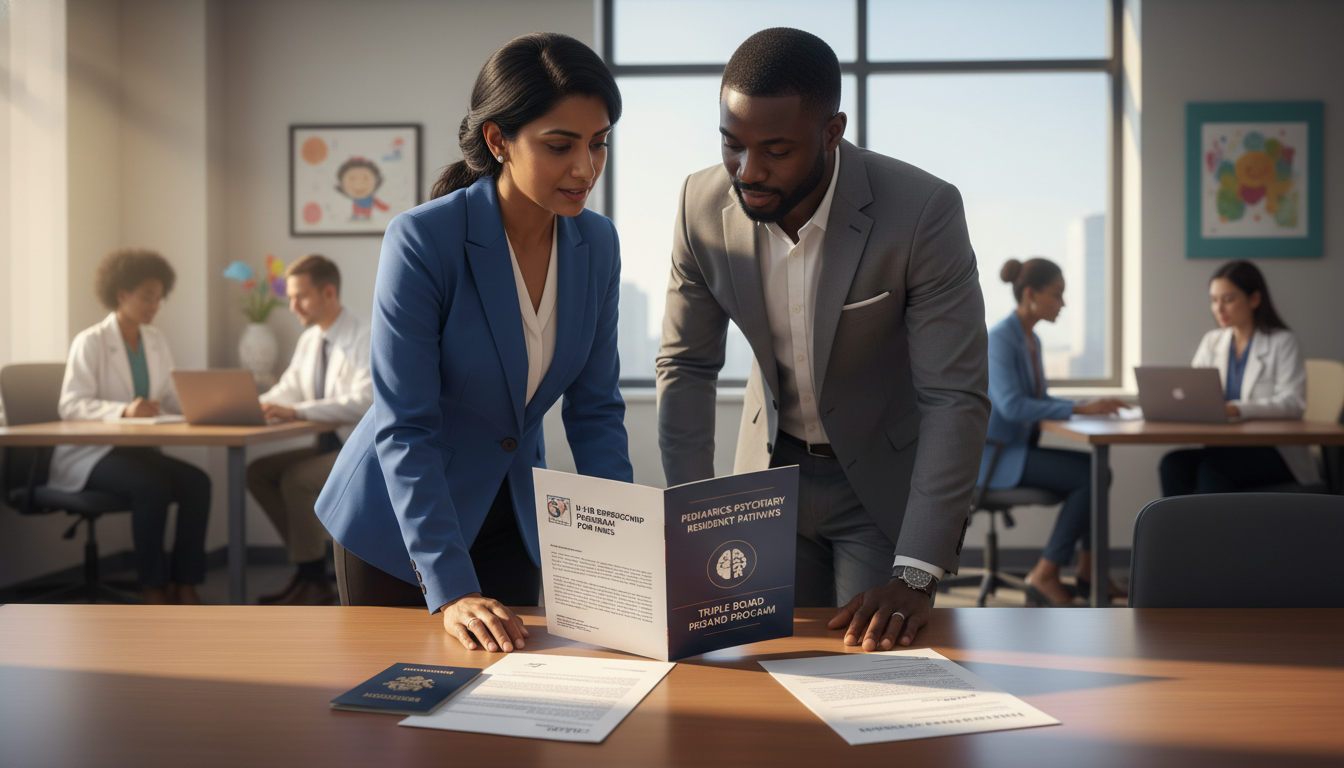 Residency program director discussing H-1B sponsorship with an IMG interested in triple board training Residency program director discussing H-1B sponsorship with an IMG interested in triple board training - IMG residency guide