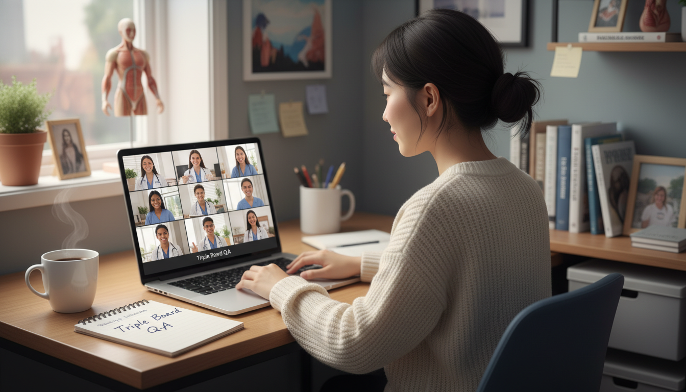 International medical graduate attending a virtual residency open house International medical graduate attending a virtual residency open house - IMG residency guide for How to Research Programs fo