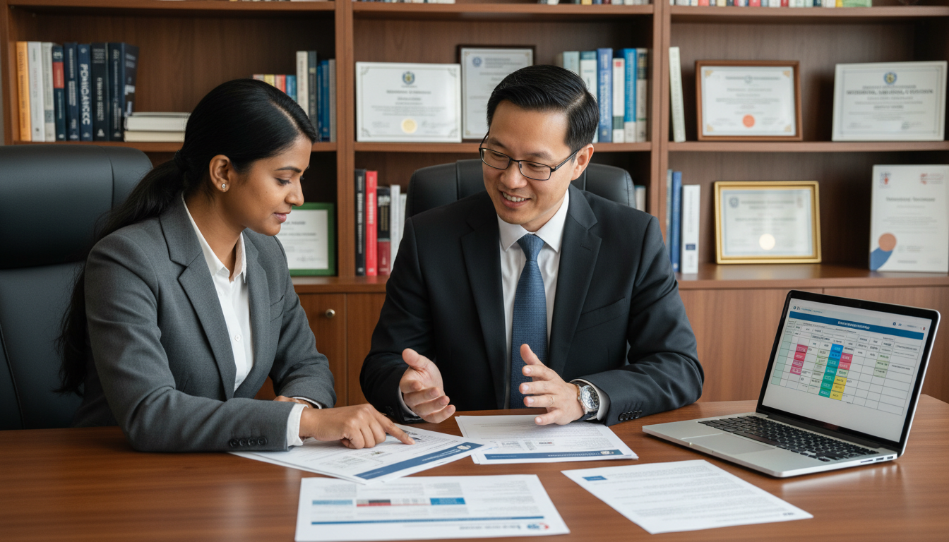 IMG resident meeting with program director to discuss residency training IMG resident meeting with program director to discuss residency training - IMG residency guide for Questions to Ask Programs