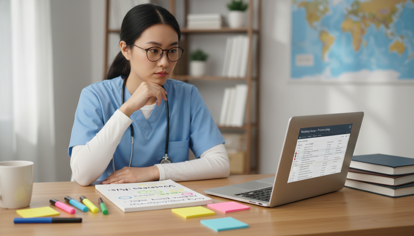 International medical graduate planning application strategy for peds-psych residency with visa considerations - IMG residenc