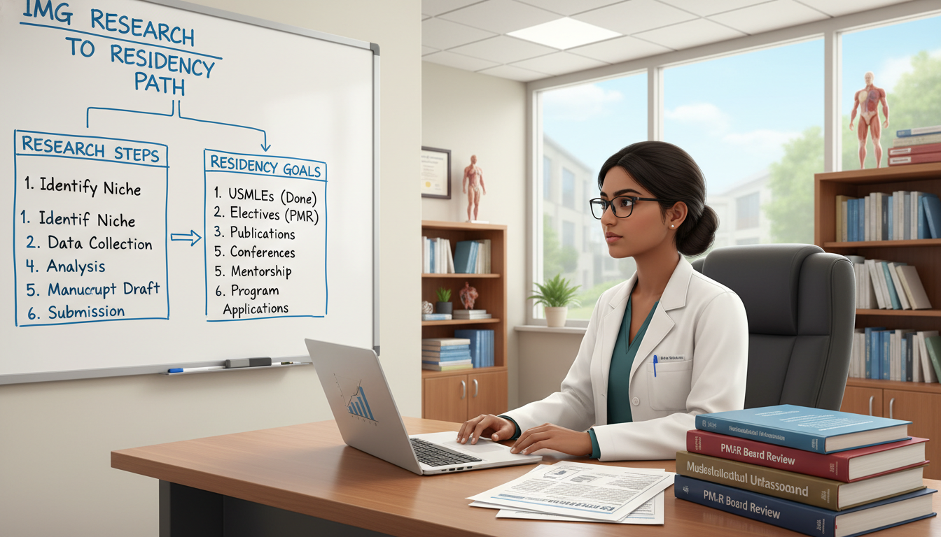 Essential IMG Residency Guide: Building Your Research Profile for PM&R