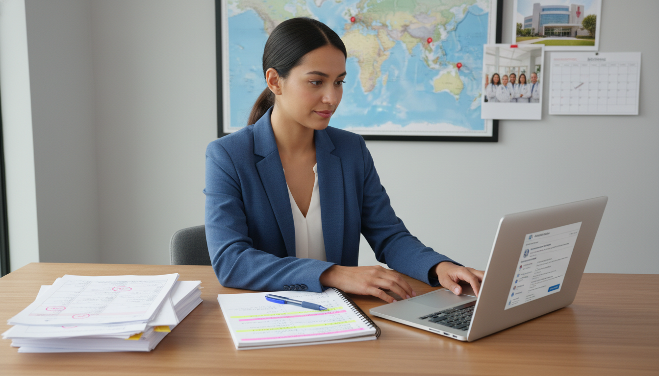 Residency applicant researching preliminary medicine programs Residency applicant researching preliminary medicine programs - IMG residency guide for Pre-Interview Preparation for Interna