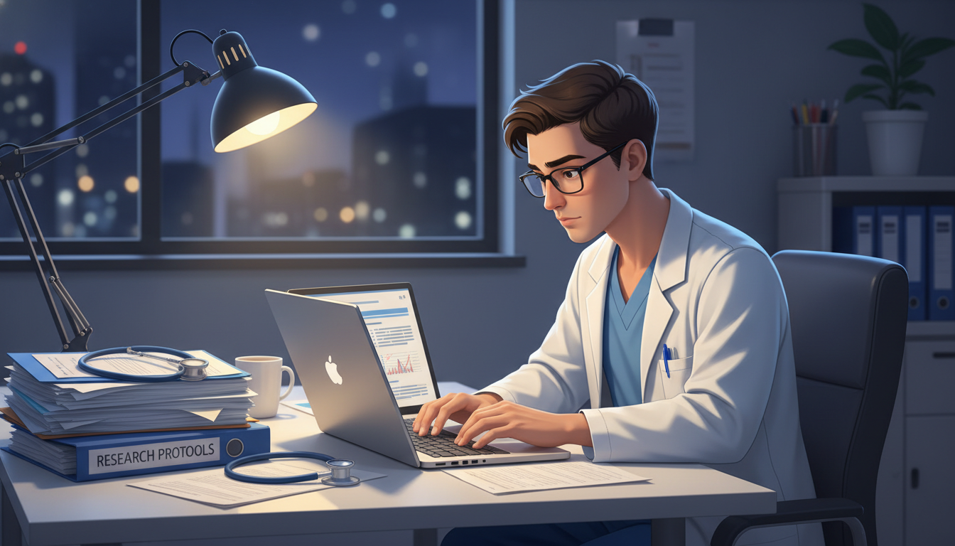 Preliminary medicine resident balancing clinical work and research Preliminary medicine resident balancing clinical work and research - IMG residency guide for Research During Residency for In