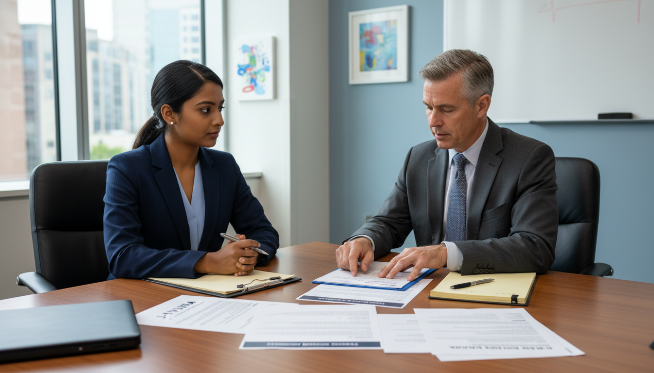 International medical graduate meeting program director to discuss residency visa options International medical graduate meeting program director to discuss residency visa options - IMG residency guide for Visa Navi