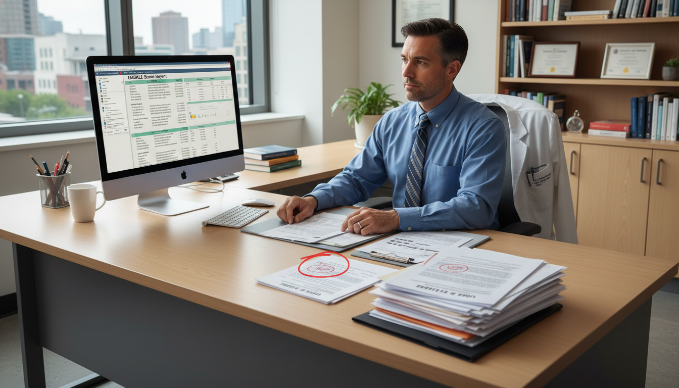 Program director reviewing a surgical residency application with low USMLE scores - IMG residency guide for Low Step Score St