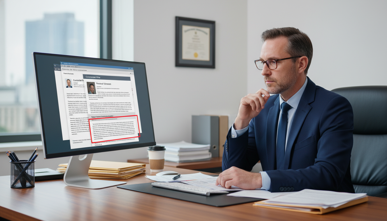 Program director reviewing IMG residency applications for preliminary surgery Program director reviewing IMG residency applications for preliminary surgery - IMG residency guide for Addressing Red Flags