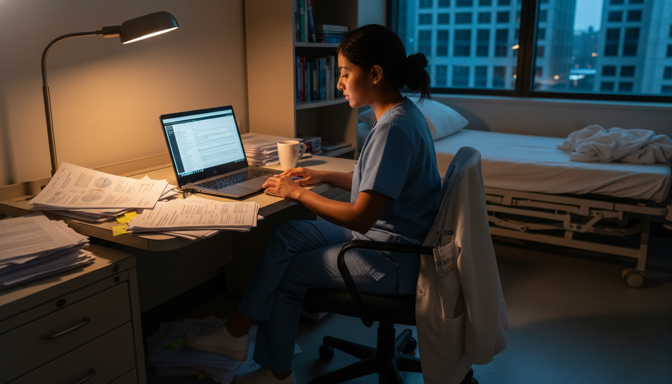 International medical graduate resident studying research articles - IMG residency guide for Research During Residency for In