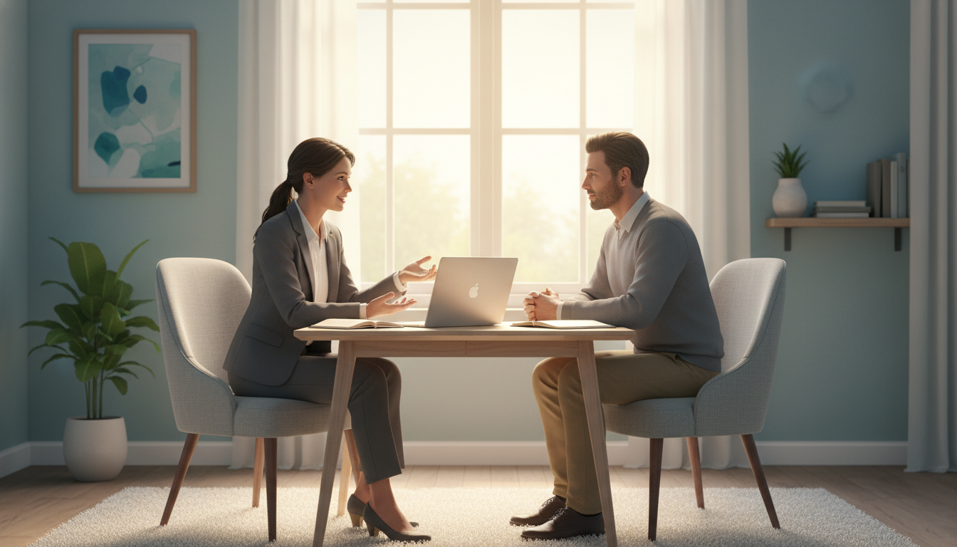 Psychiatrist working in a modern outpatient private practice setting Psychiatrist working in a modern outpatient private practice setting - IMG residency guide for Academic vs Private Practice f