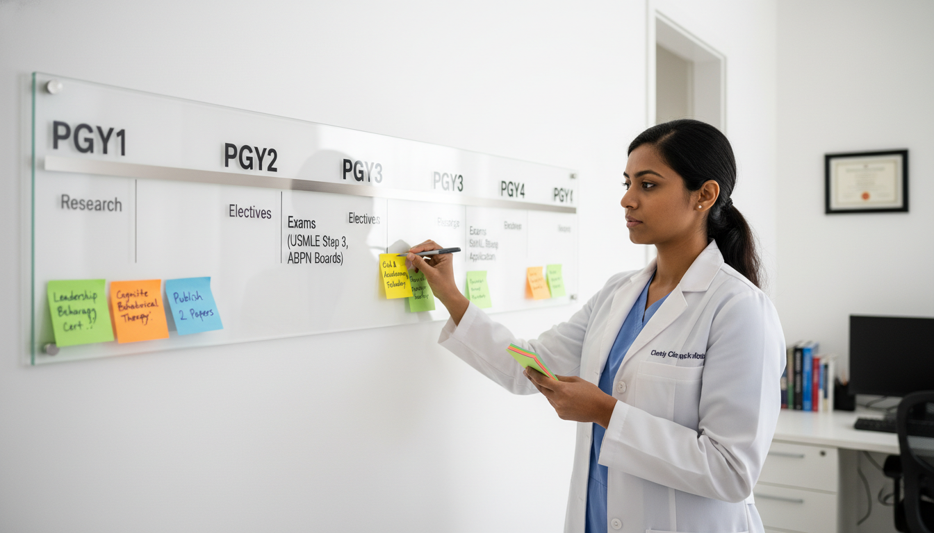 Timeline roadmap for IMG psychiatry resident preparing for fellowship Timeline roadmap for IMG psychiatry resident preparing for fellowship - IMG residency guide for Fellowship Preparation for In