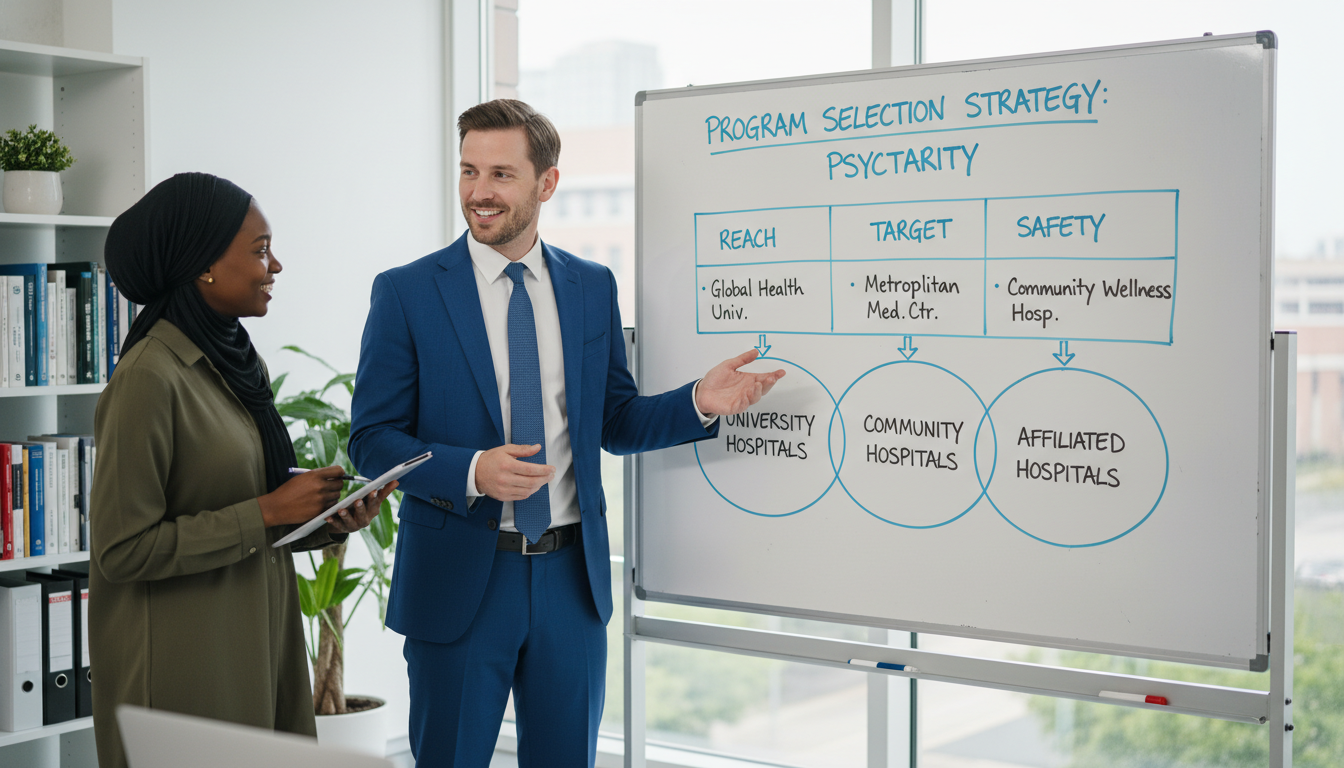 Psychiatry residency tiers and program types explained to an IMG - IMG residency guide for Program Selection Strategy for Int