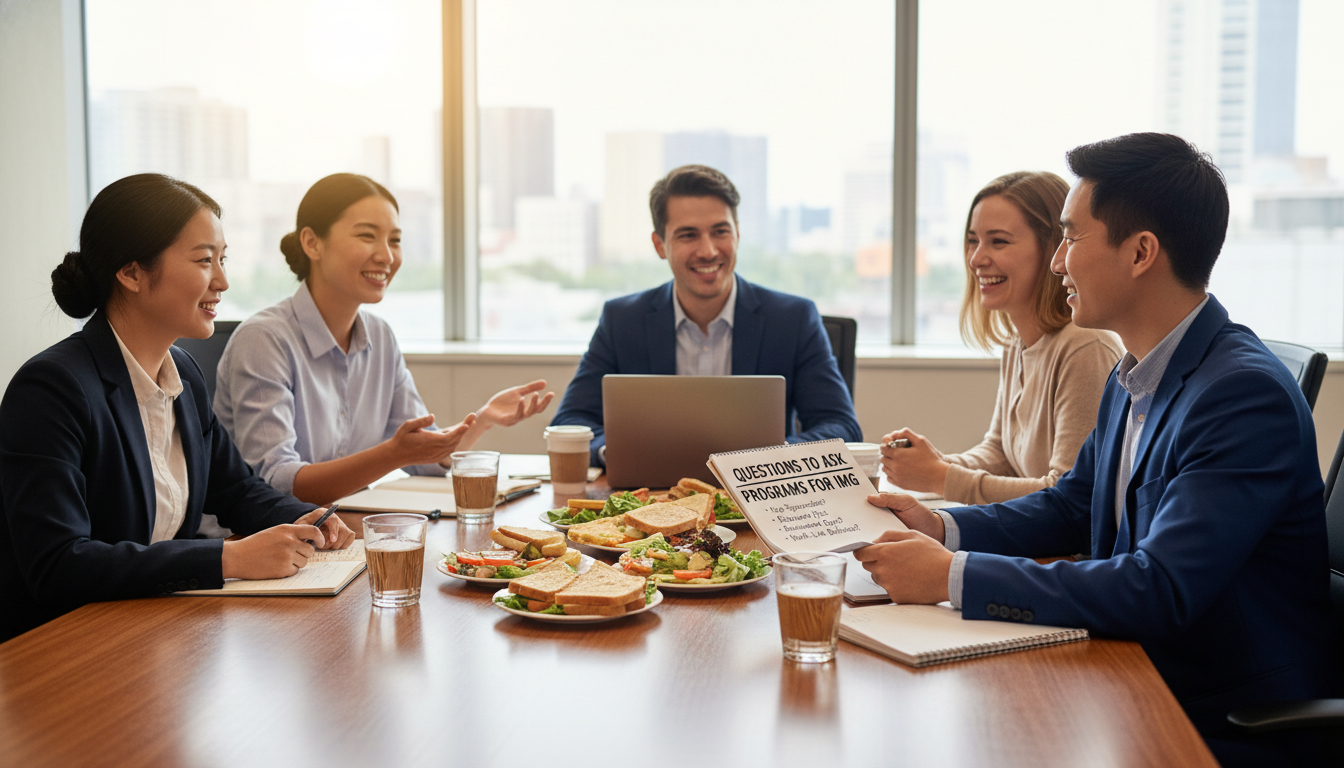 Psychiatry residency interview group discussion - IMG residency guide for Questions to Ask Programs for International Medical