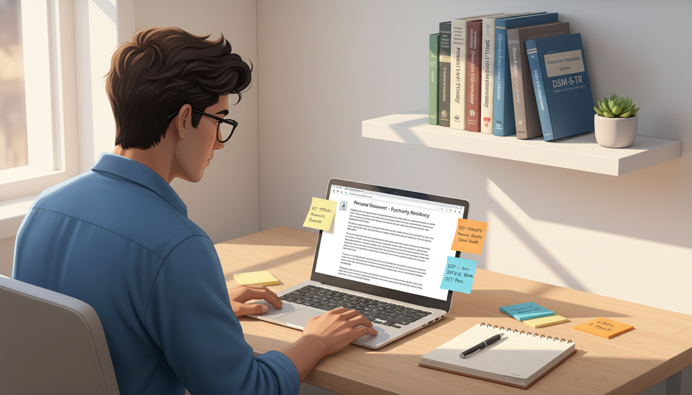 Psychiatry IMG preparing personal statement and application strategy - IMG residency guide for Step Score Strategy for Intern