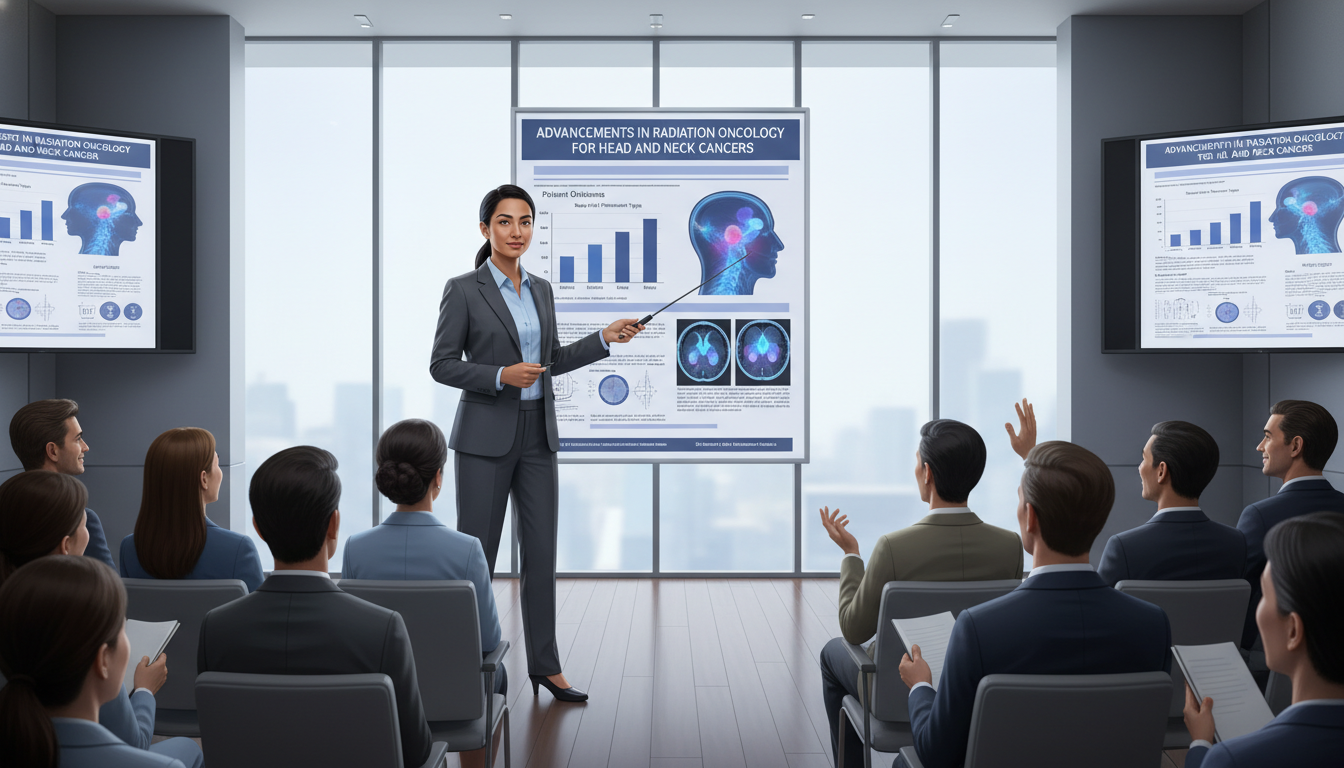 International medical graduate presenting research poster at oncology conference International medical graduate presenting research poster at oncology conference - IMG residency guide for CV Building for In