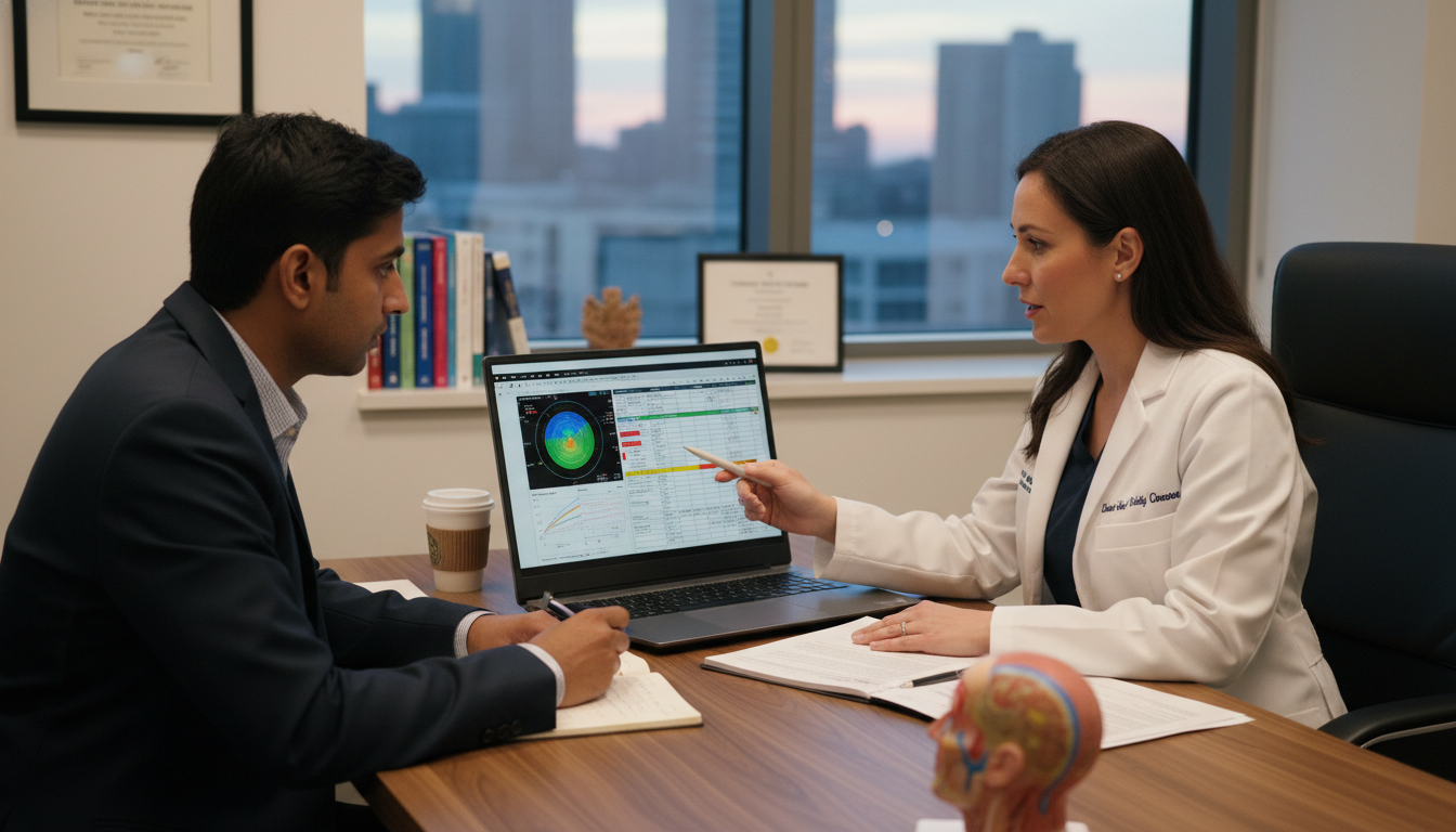 Mentorship meeting between IMG and radiation oncologist - IMG residency guide for Networking in Medicine for International Me