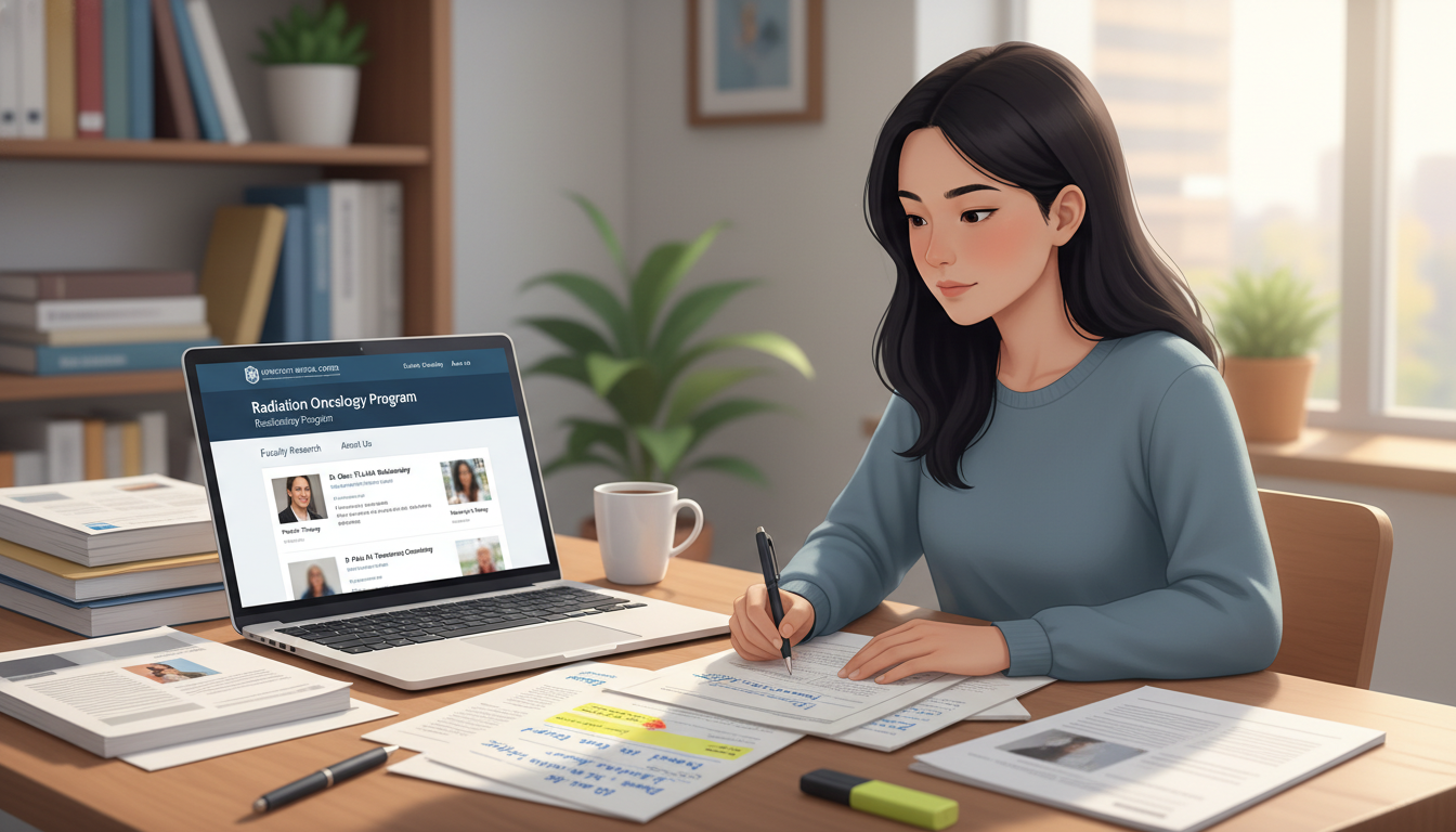 Residency applicant researching radiation oncology programs Residency applicant researching radiation oncology programs - IMG residency guide for Pre-Interview Preparation for Internati