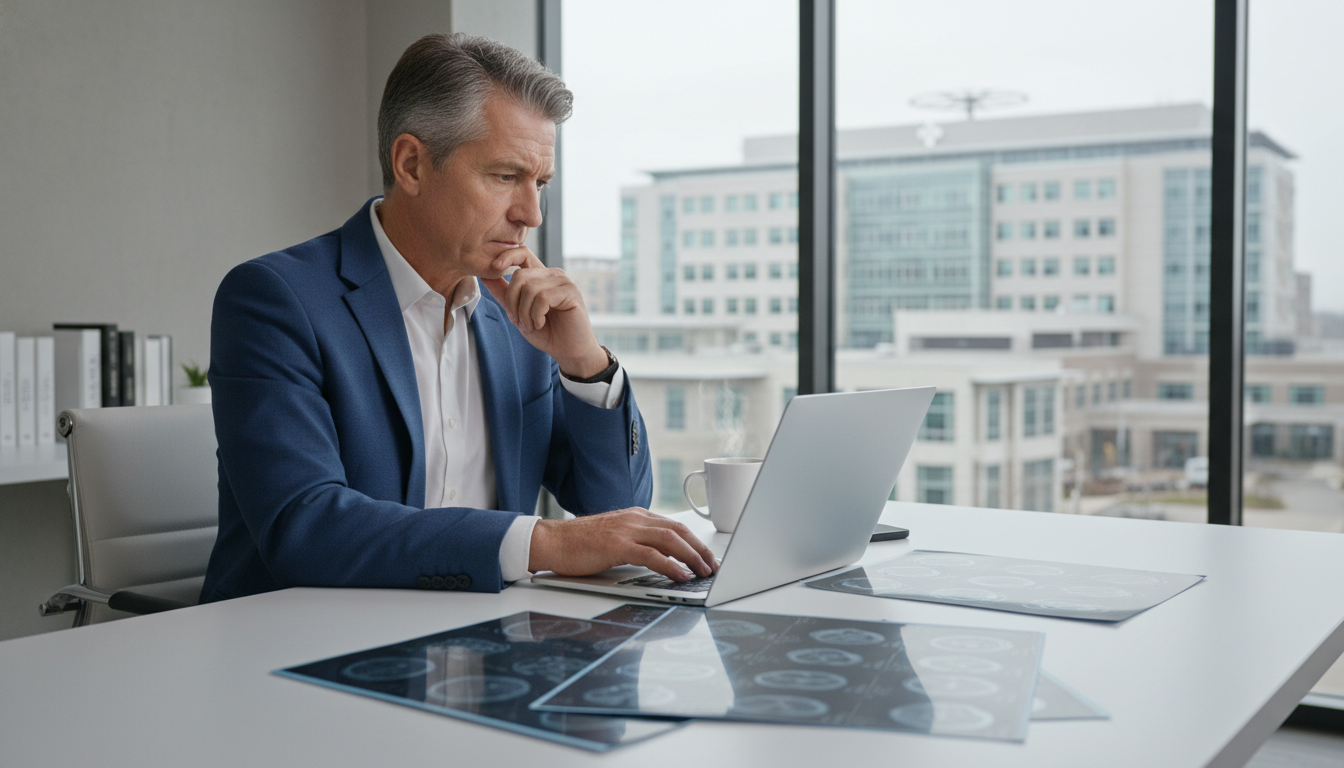 Radiology faculty writing a letter of recommendation for an international medical graduate - IMG residency guide for Away Rot