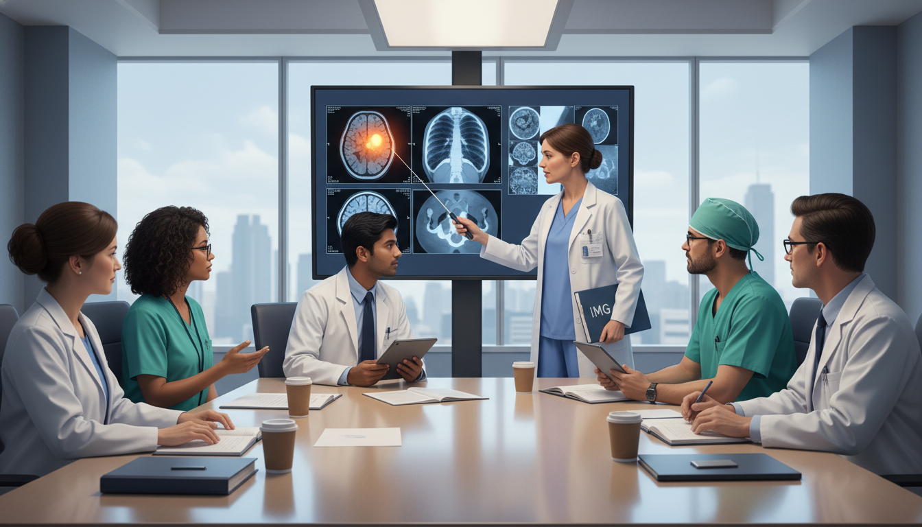 Radiology tumor board with multi-disciplinary team Radiology tumor board with multi-disciplinary team - IMG residency guide for Common Interview Questions for International Med