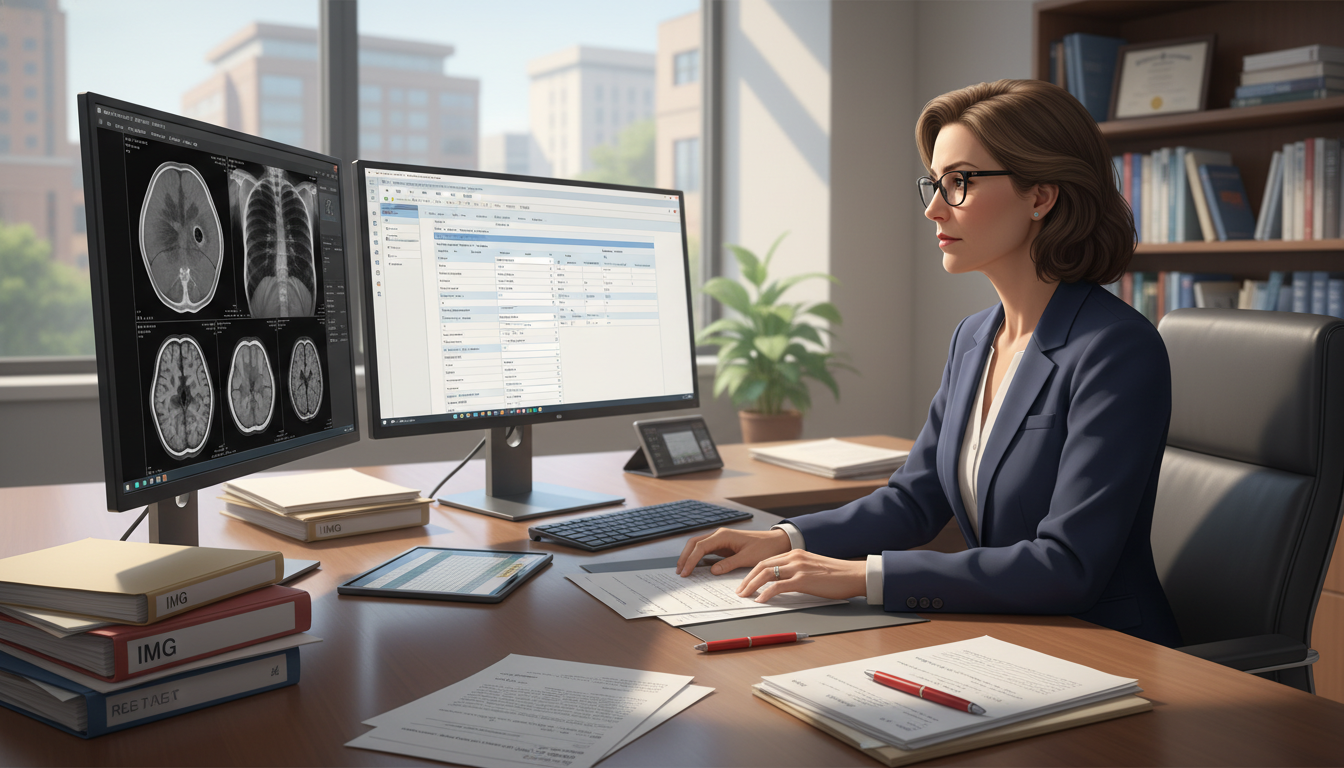 Program director reviewing IMG radiology applications Program director reviewing IMG radiology applications - IMG residency guide for Addressing Red Flags for International Medica