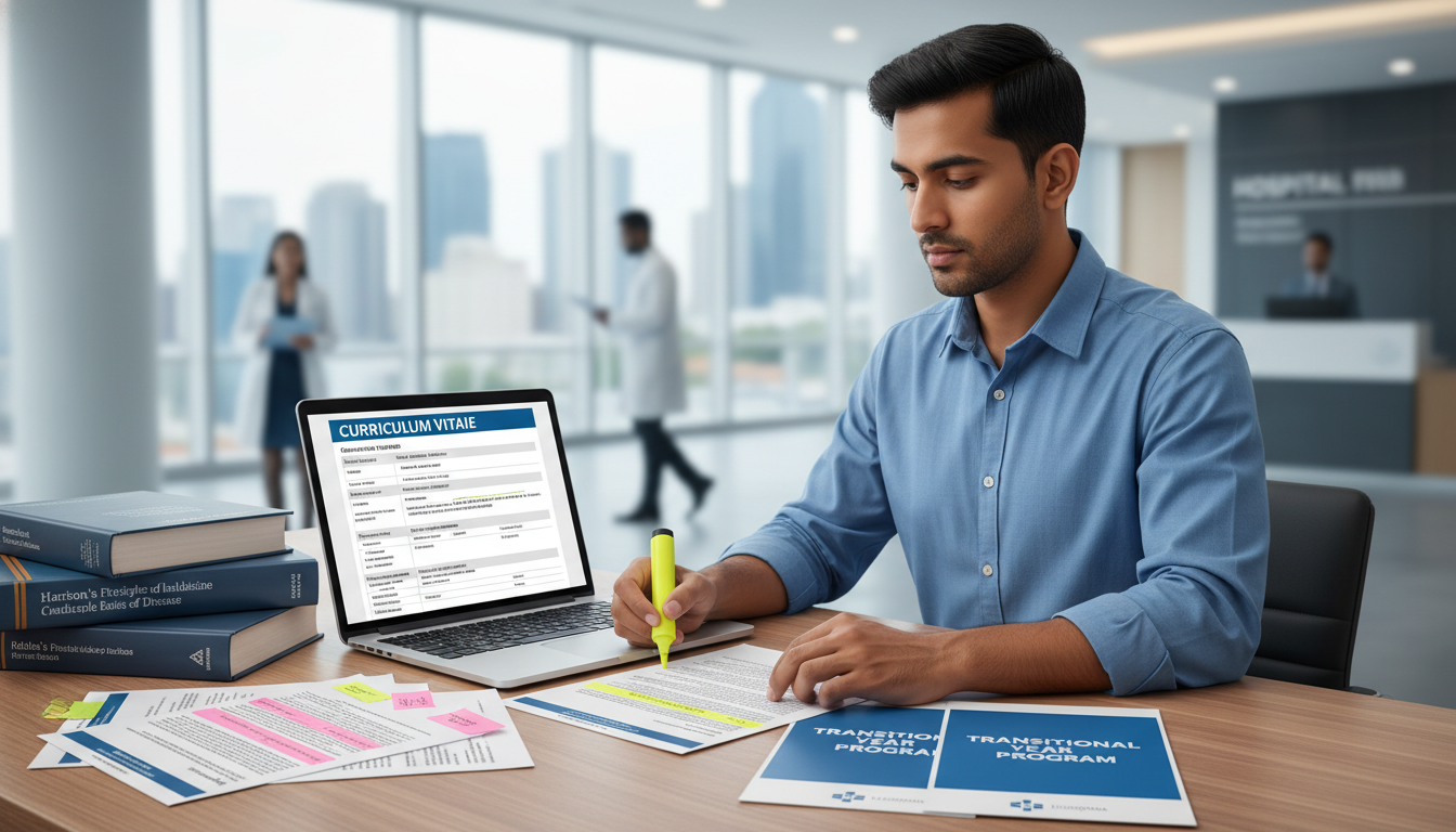Essential IMG Residency Guide: Building a Winning CV for Transitional Year