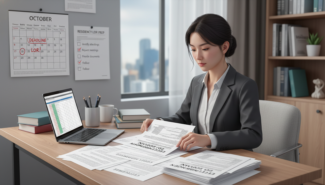 International medical graduate preparing application documents for residency letters International medical graduate preparing application documents for residency letters - IMG residency guide for Letters of Rec