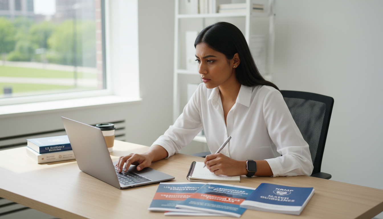 International medical graduate drafting a letter of intent for transitional year residency International medical graduate drafting a letter of intent for transitional year residency - IMG residency guide for Pre-Matc