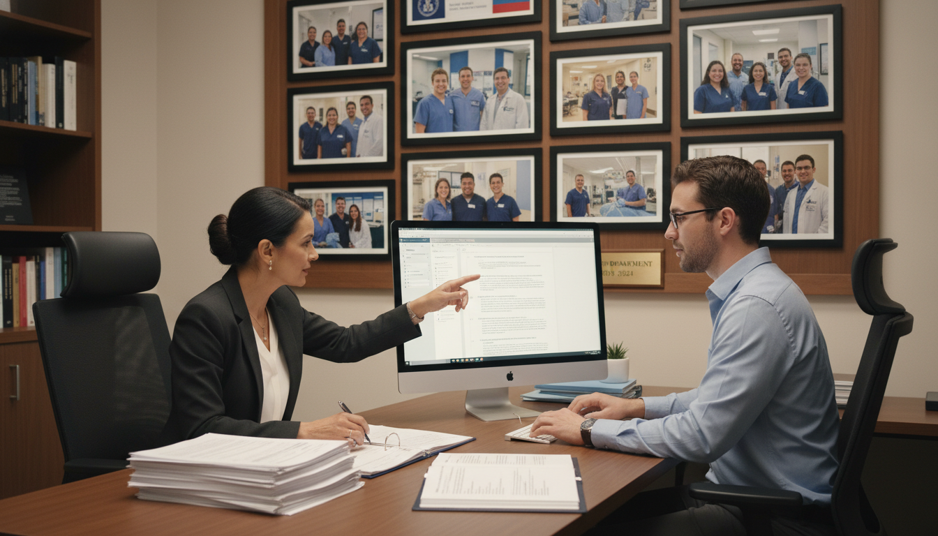 Urology residency program director reviewing IMG visiting student applications Urology residency program director reviewing IMG visiting student applications - IMG residency guide for Away Rotation Strate