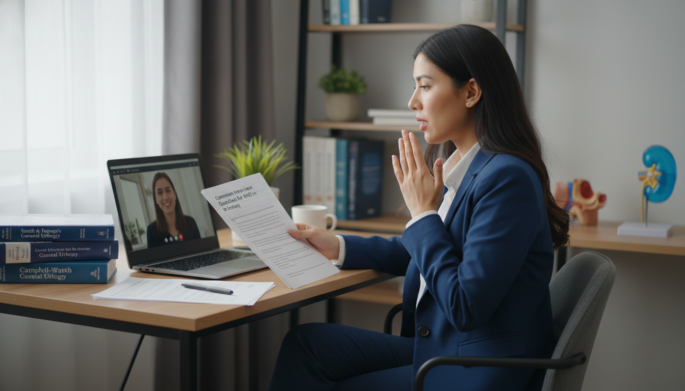 International medical graduate preparing for urology residency interview - IMG residency guide for Common Interview Questions