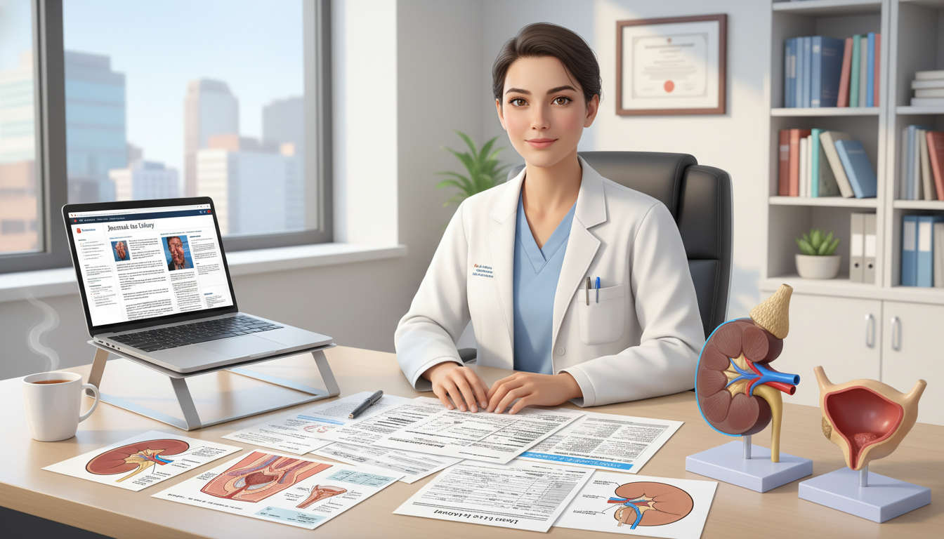 International medical graduate reviewing urology clinical cases - IMG residency guide for Pre-Interview Preparation for Inter