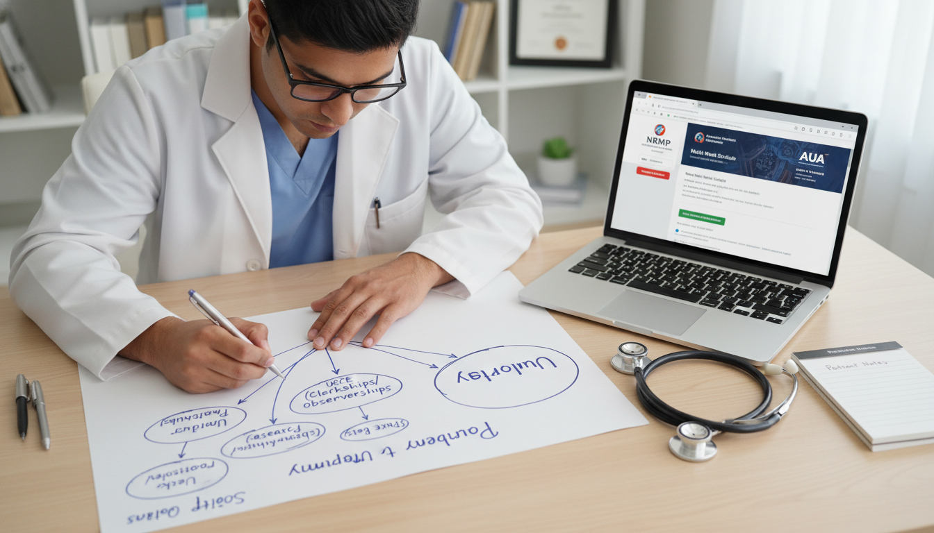 IMG mapping SOAP strategy to future urology match - IMG residency guide for SOAP Preparation for International Medical Gradua