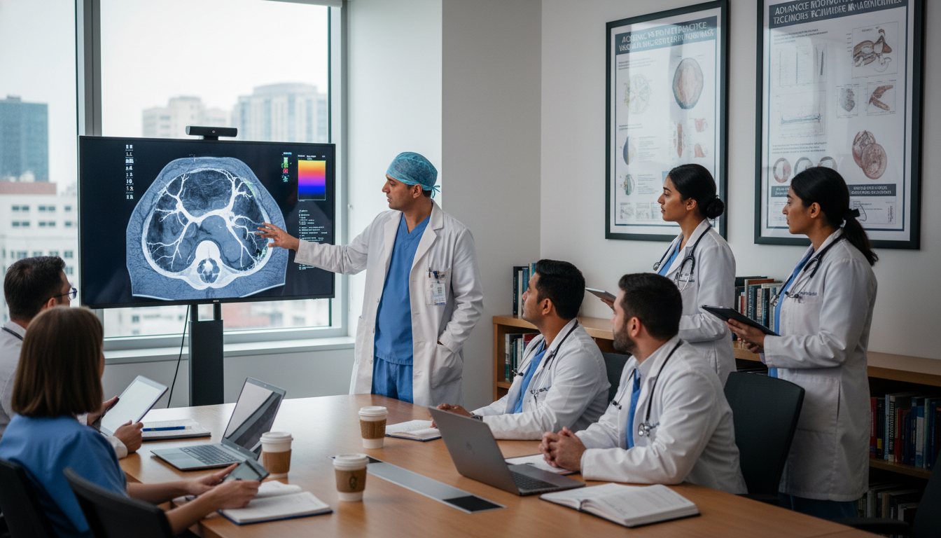 Vascular Surgeon in Academic Teaching and Research Setting - IMG residency guide for Academic vs Private Practice for Interna