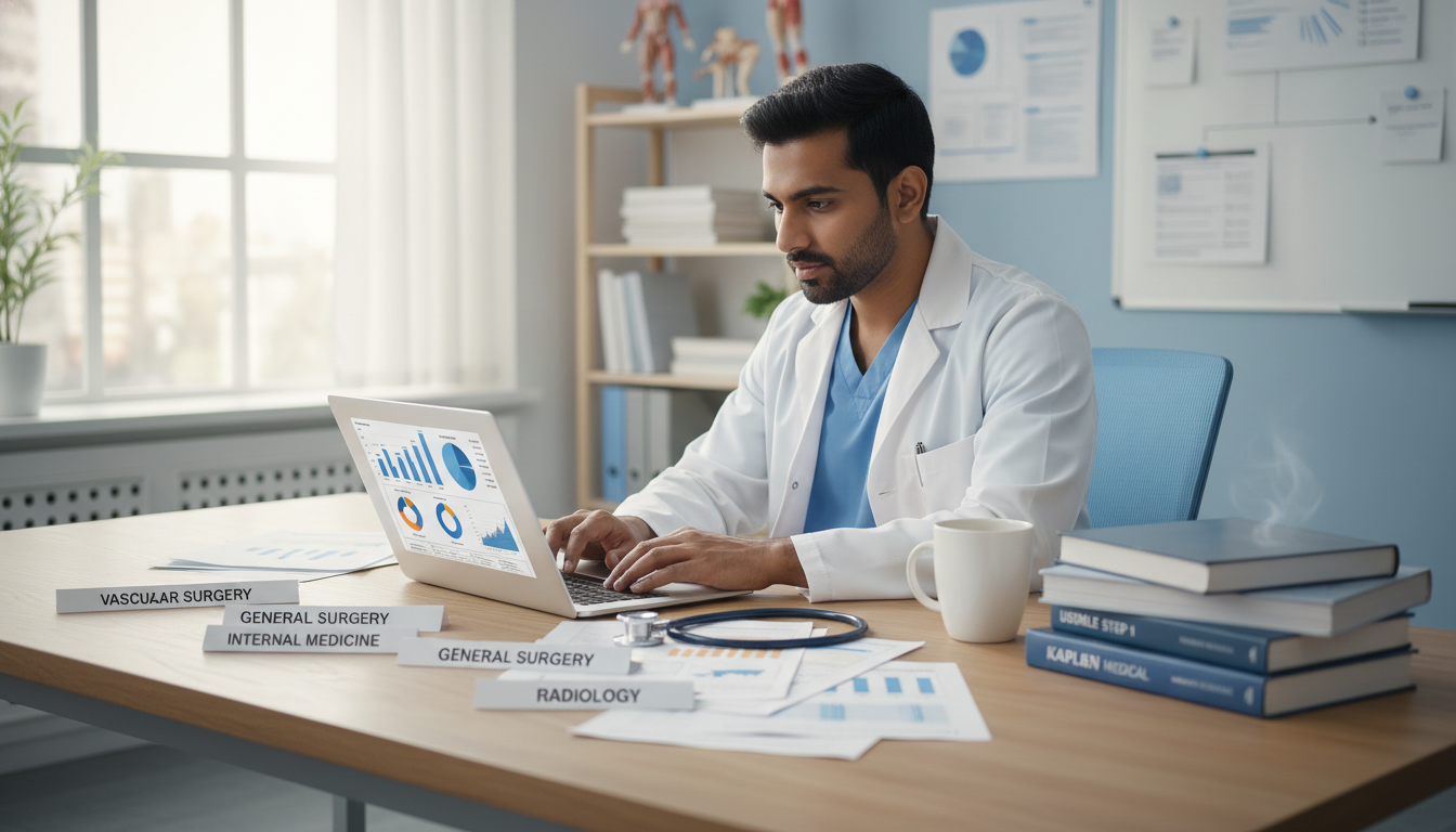 Medical graduate comparing vascular surgery and backup specialties Medical graduate comparing vascular surgery and backup specialties - IMG residency guide for Backup Specialty Planning for In