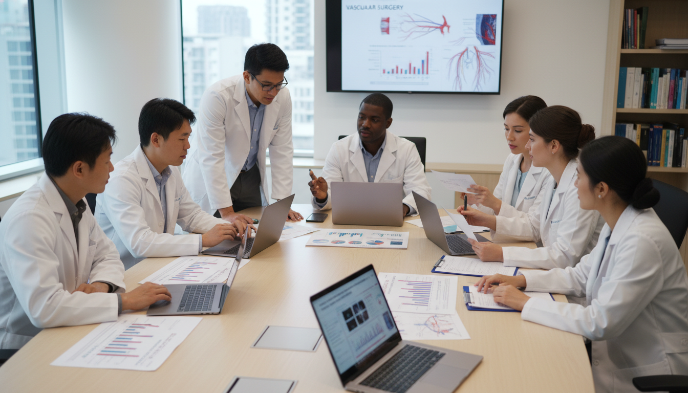 International medical graduates collaborating on vascular surgery research International medical graduates collaborating on vascular surgery research - IMG residency guide for CV Building for Internat