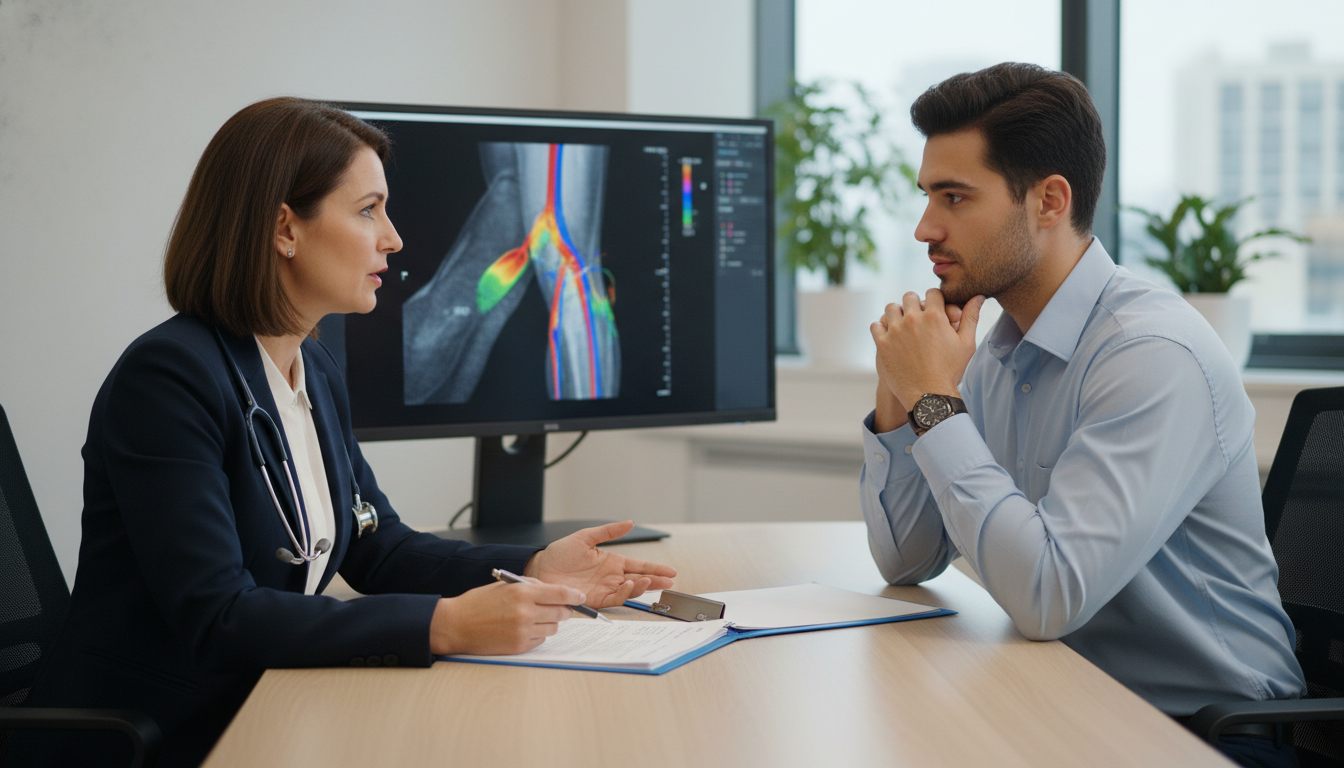 Vascular surgery program director and IMG discussing residency interest Vascular surgery program director and IMG discussing residency interest - IMG residency guide for Pre-Match Communication for