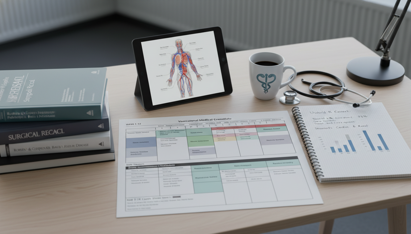 USMLE Step 2 CK study plan for international medical graduate targeting vascular surgery - IMG residency guide for USMLE Step