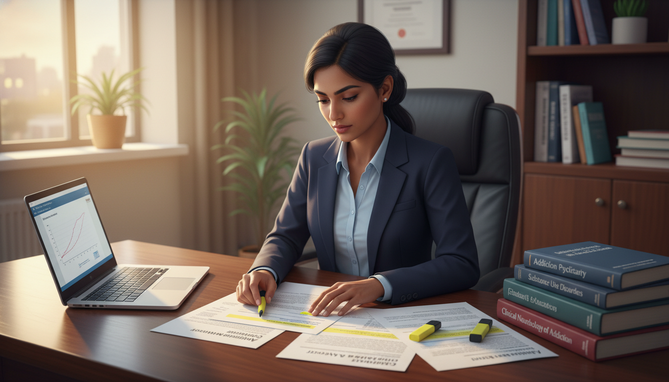 Resident preparing CV for addiction medicine fellowship applications - MD graduate residency for CV Building for MD Graduate