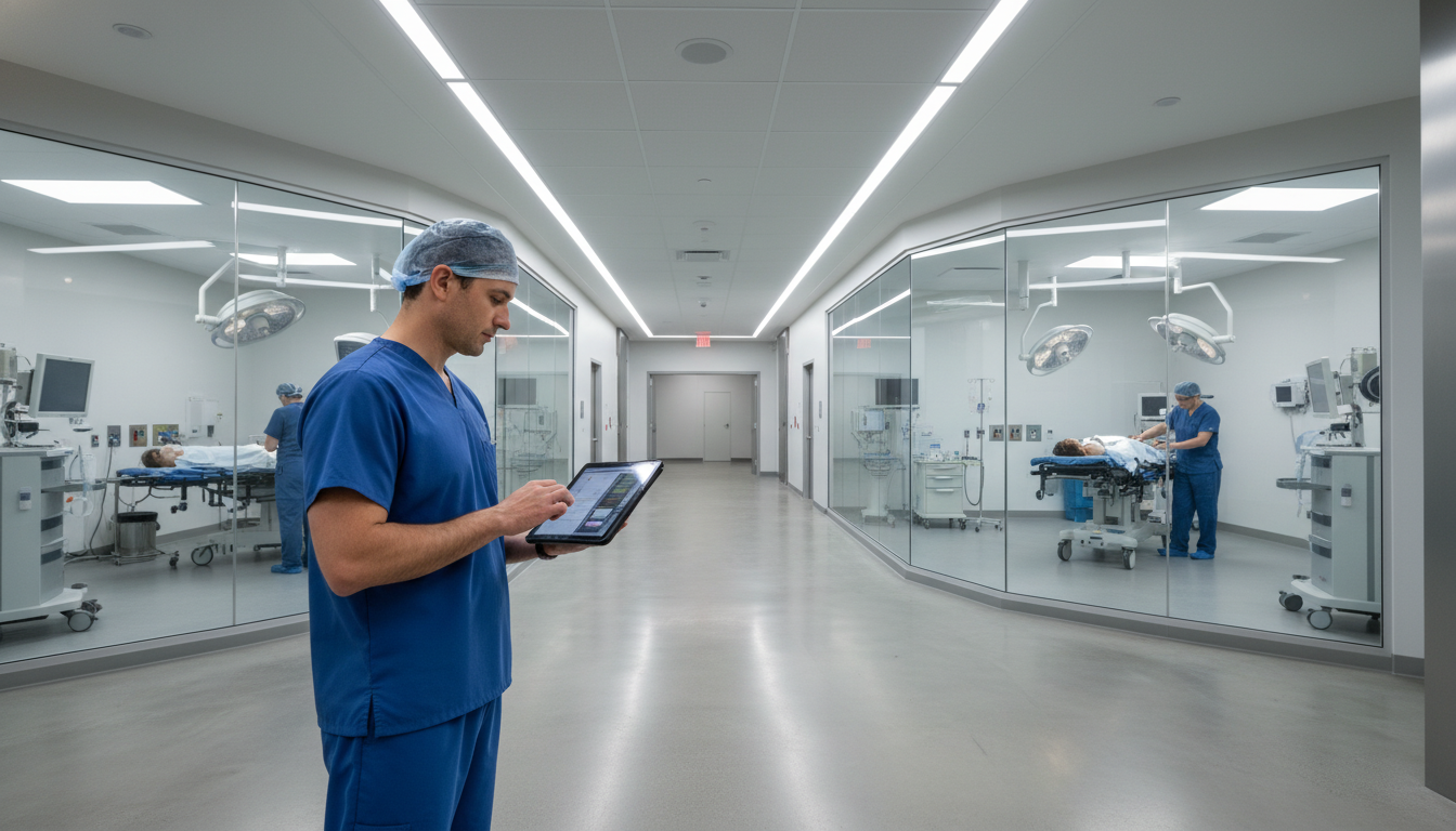 Private practice anesthesiologist in a modern ambulatory surgery center Private practice anesthesiologist in a modern ambulatory surgery center - MD graduate residency for Academic vs Private Pract