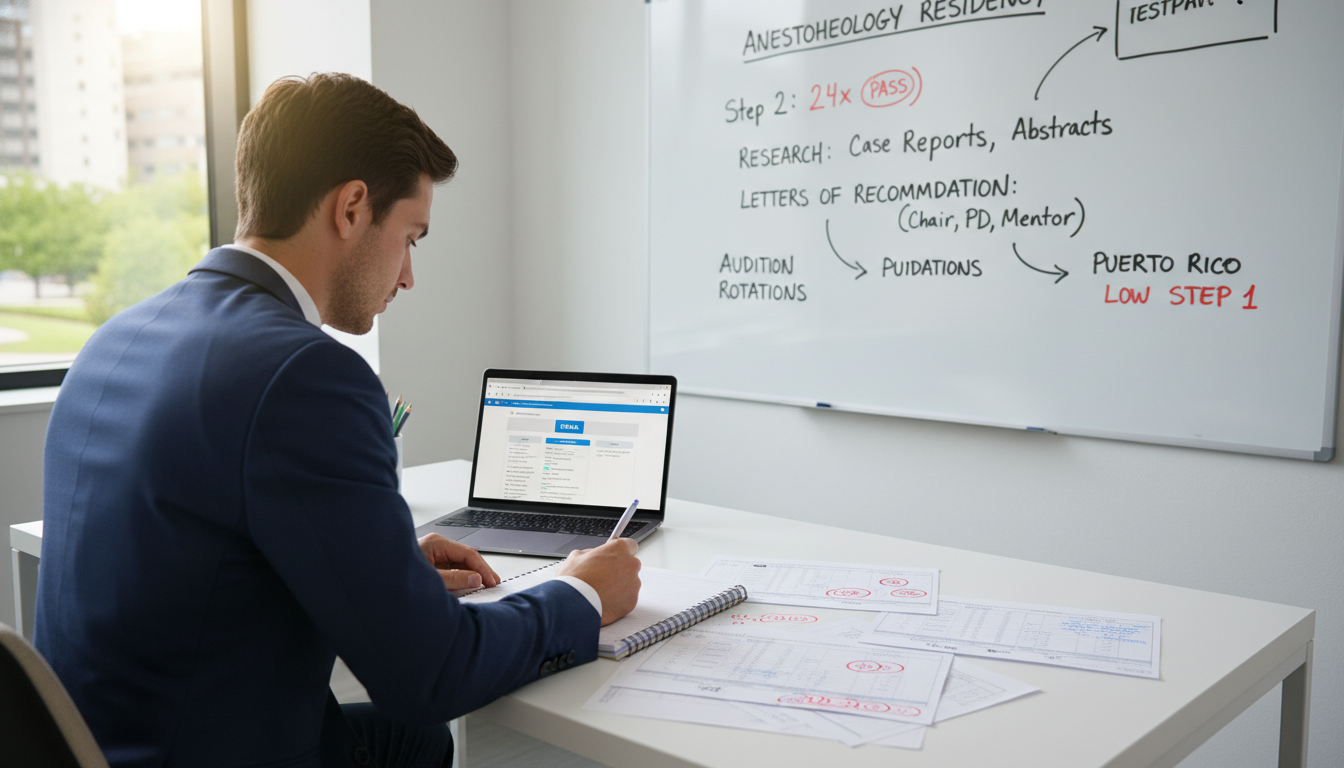 Essential Strategies for MD Graduates with Low Step Scores in Anesthesiology