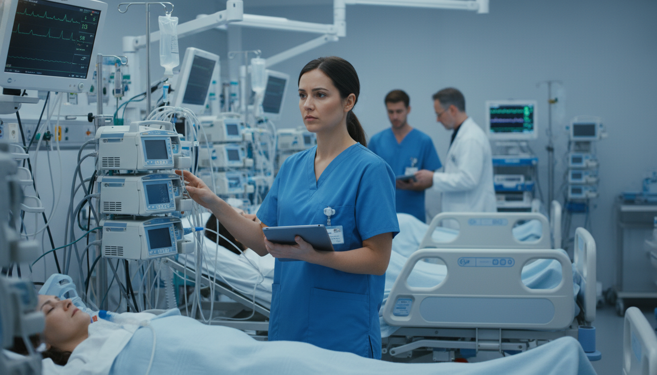 Concerned anesthesiology resident in ICU looking fatigued Concerned anesthesiology resident in ICU looking fatigued - MD graduate residency for Resident Turnover Warning Signs for MD