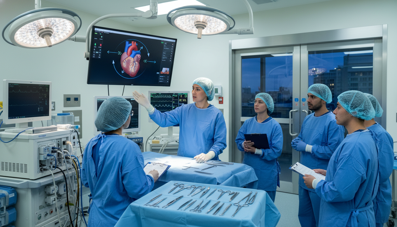 Cardiothoracic surgical team in an academic teaching hospital Cardiothoracic surgical team in an academic teaching hospital - MD graduate residency for Academic vs Private Practice for MD