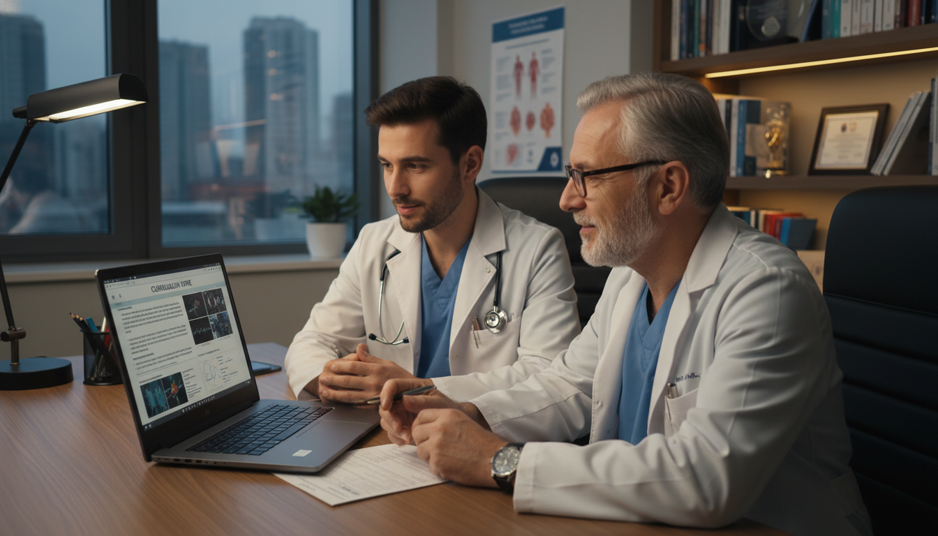 Medical student networking with cardiothoracic surgery mentor - MD graduate residency for Networking in Medicine for MD Gradu