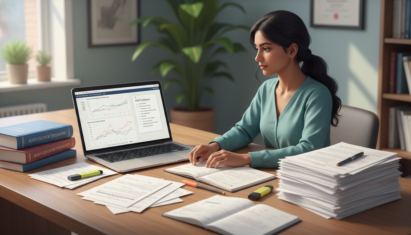 Medical graduate reviewing SOAP residency options and match data - MD graduate residency for SOAP Preparation for MD Graduate