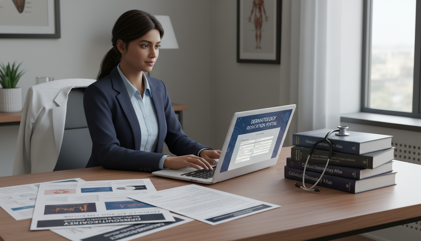 Dermatology residency applicant preparing ERAS and research portfolio Dermatology residency applicant preparing ERAS and research portfolio - MD graduate residency for Ultra-Competitive Specialty